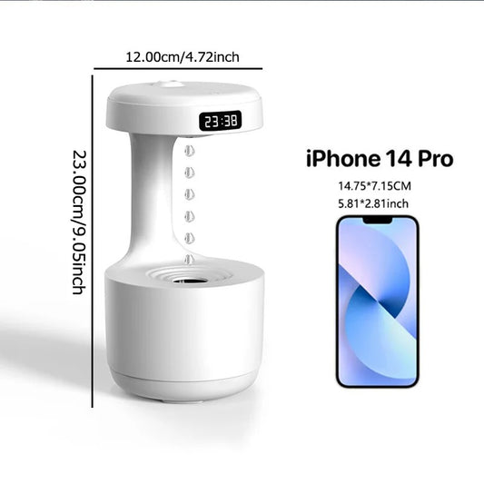 Anti-Gravity Humidifier Water Drop Backflow